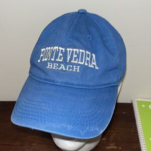 Ponte Vedra Beach Florida Duke Royal Blue Dad model baseball golf hat cap used
